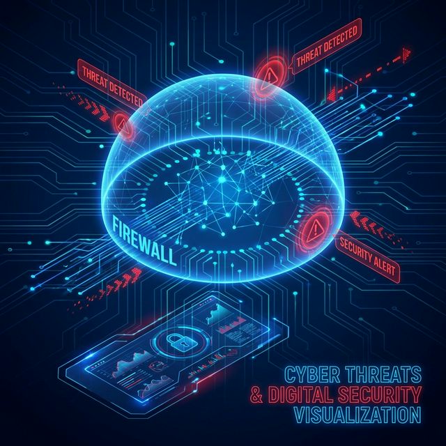 Visualizzazione minacce cyber